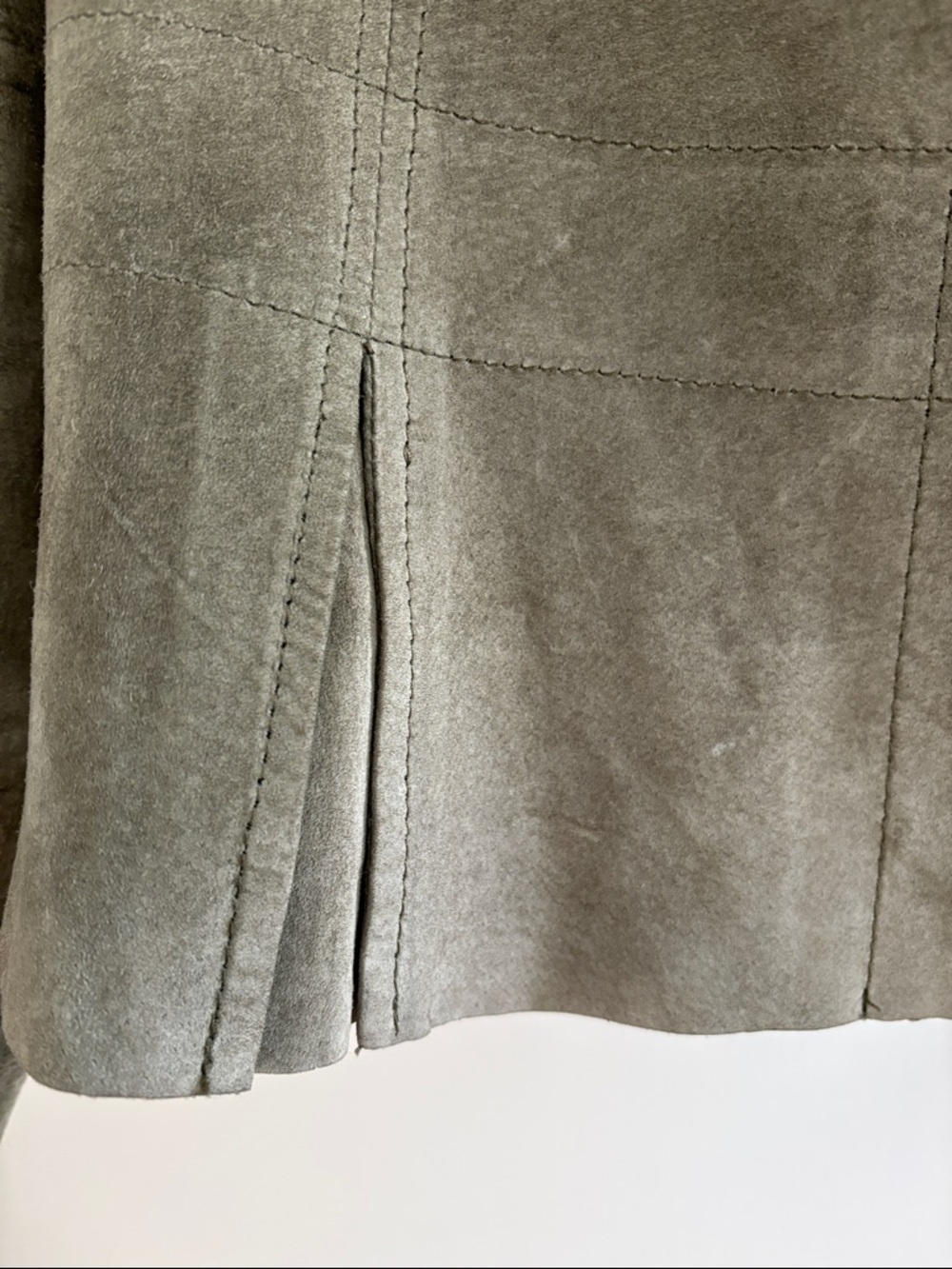 Vintage Neiman Marcus suede jacket women’s size large - Picture 2 of 12